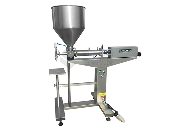 Semi-automatic paste filling machine